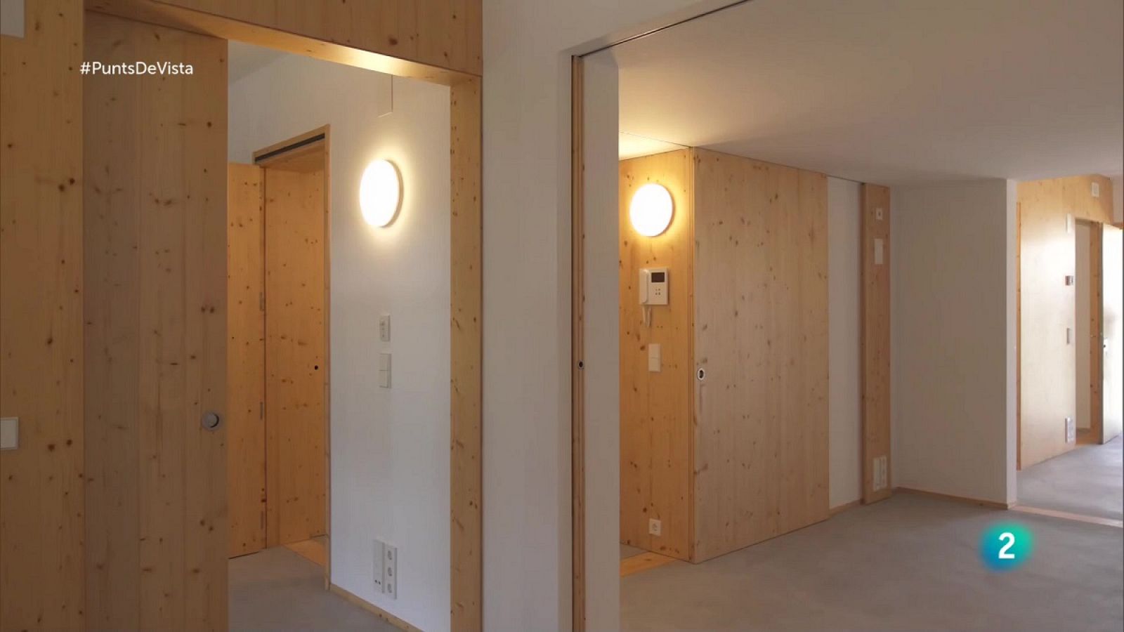 Interior d'un dels habitatges del Bloc 6x6, dissenyat pels Arquitectes Bosch Capdeferro