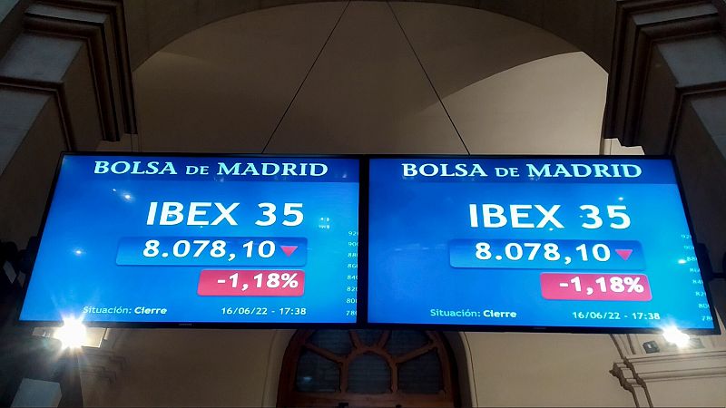 Imagen de la Bolsa de Madrid este jueves
