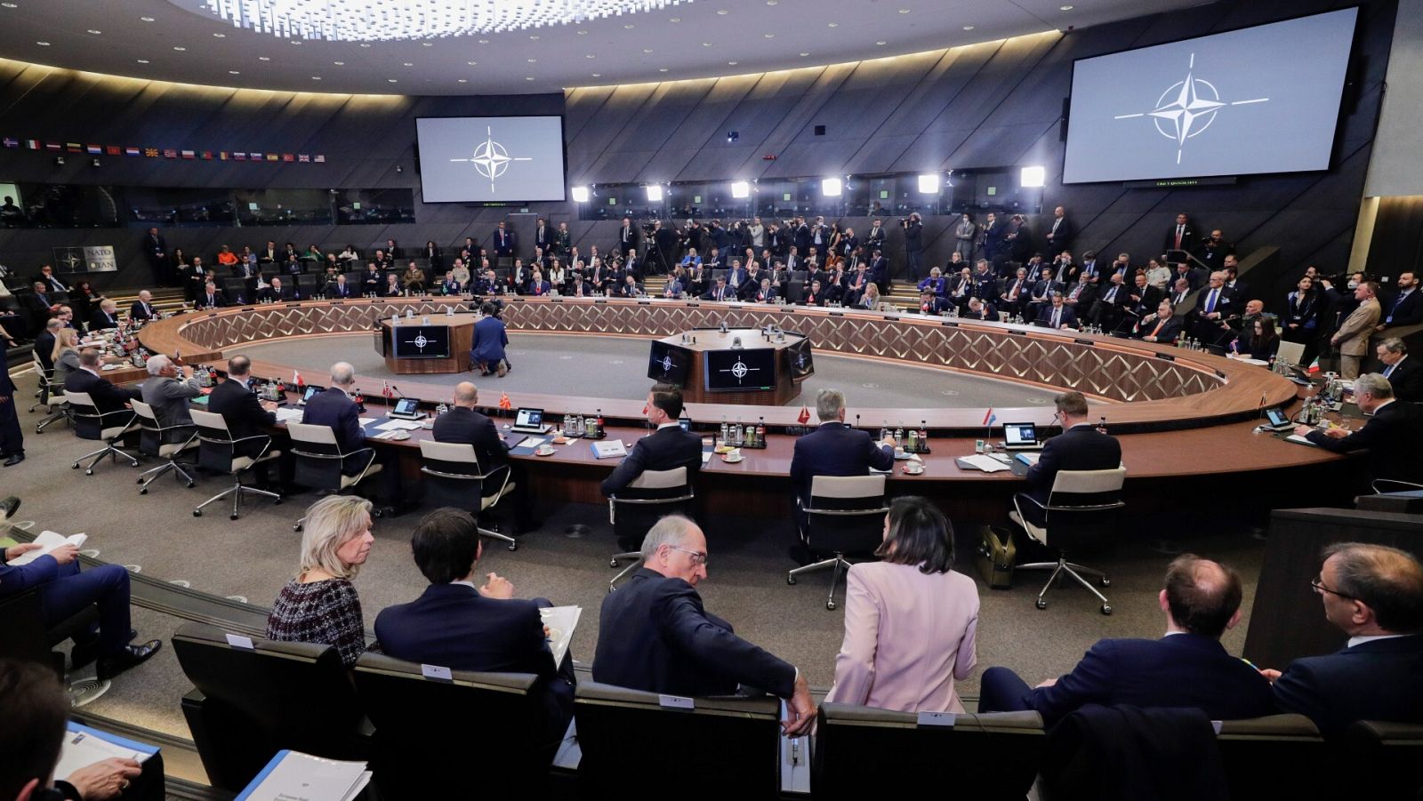 Reunión de la OTAN en Bruselas, en marzo