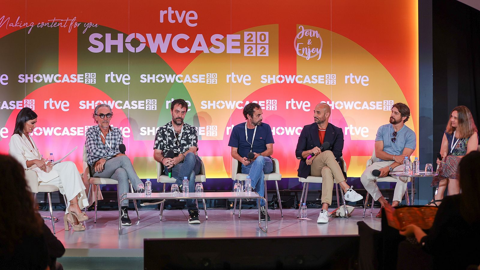 Panel de 'La Caza. Guadiana' en el III Showcase de RTVE