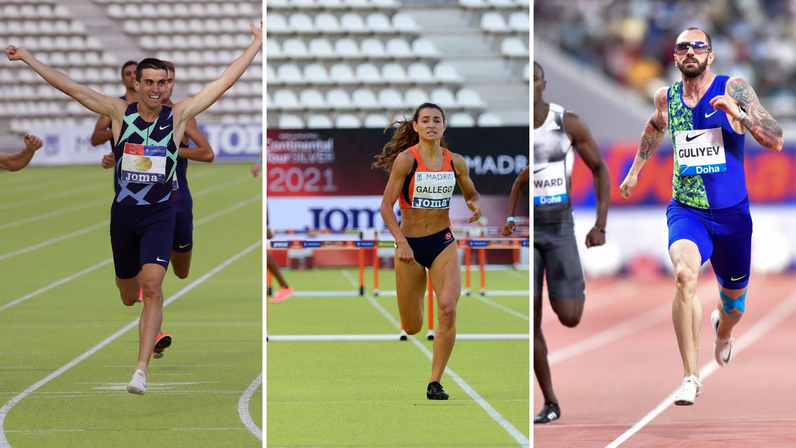 Mariano García, Sara Gallego y Ramil Guliyev, estrellas del Mitin Villa de Madrid de atletismo.