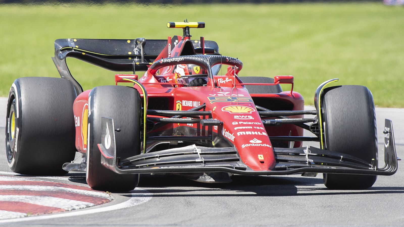 Sainz se quedó a menos de un segundo de la victoria en Canadá