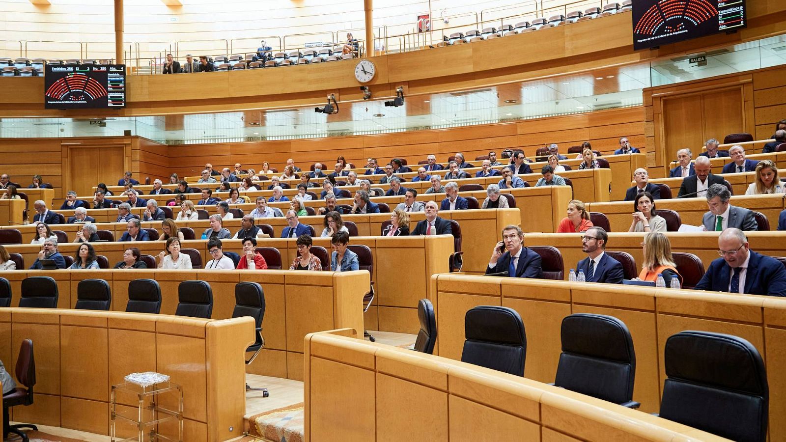 Imagen de archivo del pleno del Senado