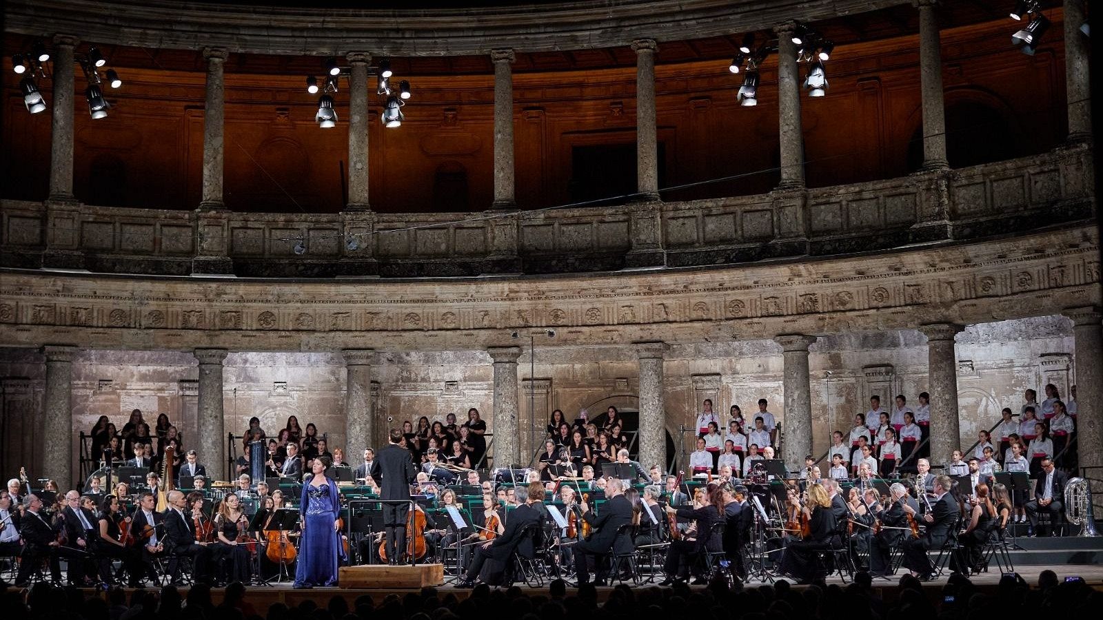 Orquesta y Coro RTVE en el Palacio Carlos V