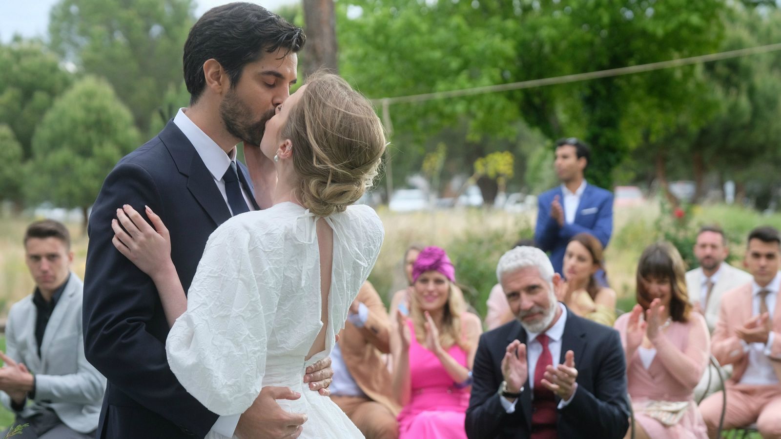 boda entre Julio y Olga