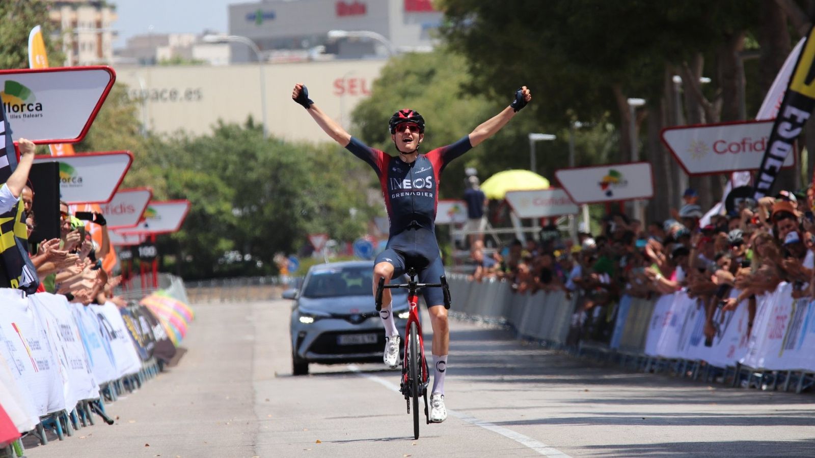 Carlos Rodríguez, campeón de España de ciclismo en ruta.