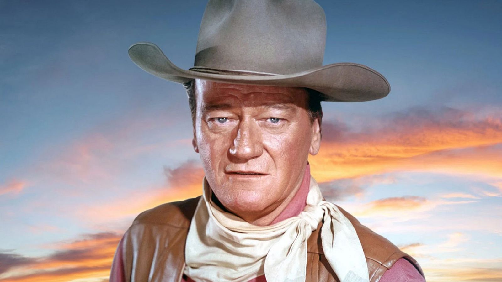 John Wayne, el actor que más papeles protagonistas acumuló en la historia del cine