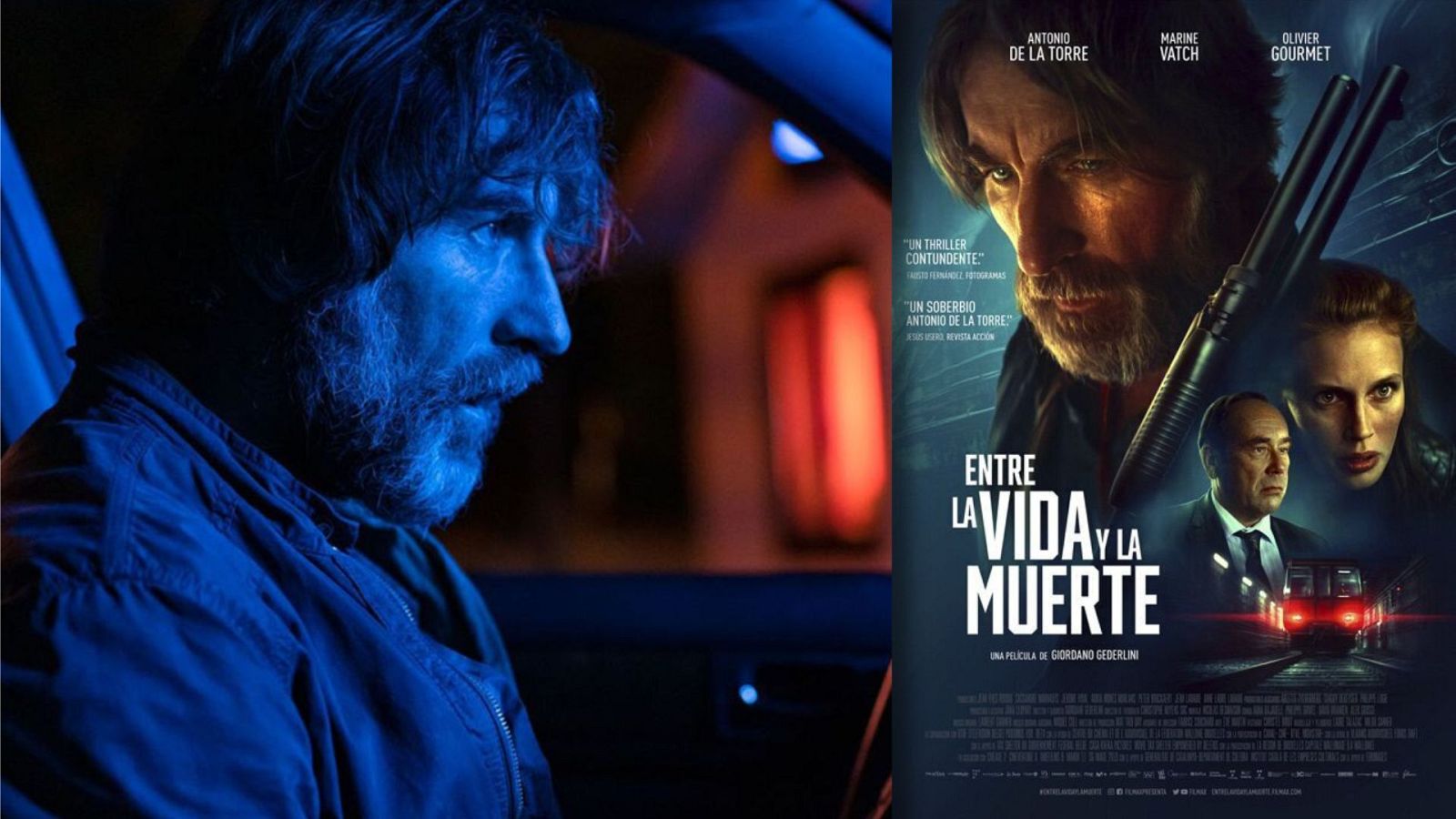 Antonio de la Torre en el preestreno de 'Entre la vida y la muerte'
