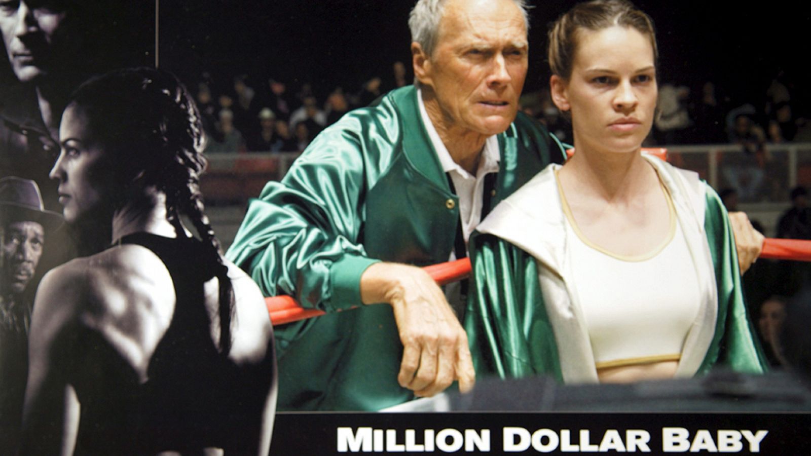 Cartel promocional de la película 'Million Dollar Baby' (2004)
