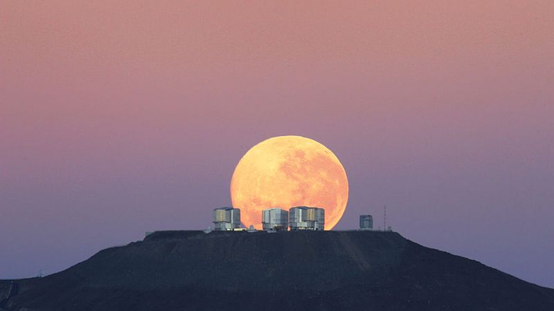El telescopio VLT del Observatorio Europeo Austral