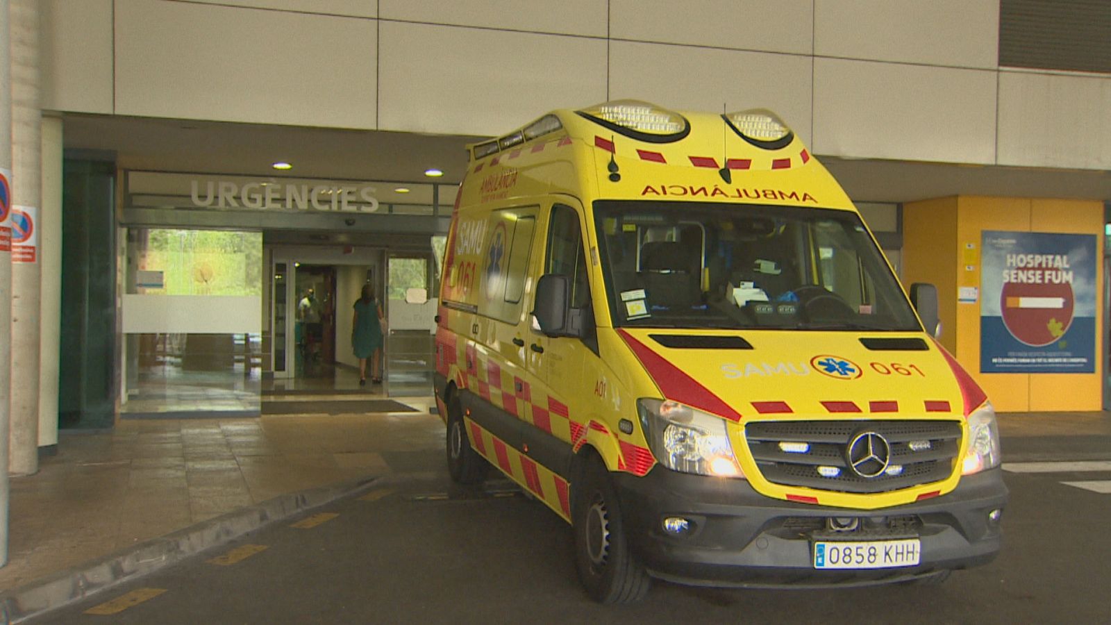 Entrada d'urgències de l'Hospital de Son Espases