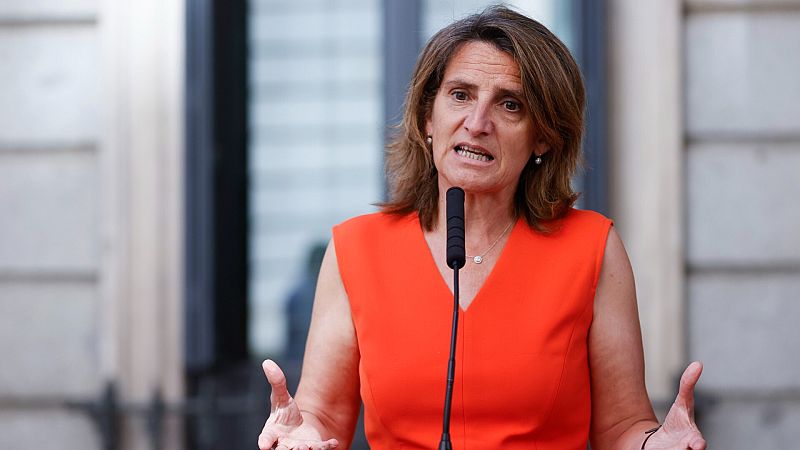La vicepresidenta tercera y ministra para la Transición Ecológica y el Reto Demográfico, Teresa Ribera.
