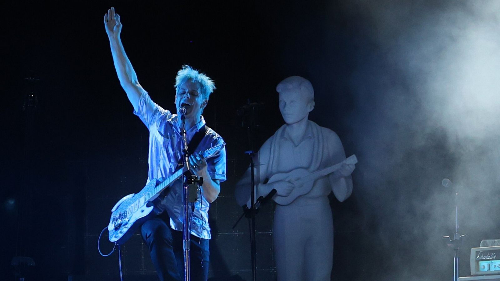 Jack White durante su actuación en el Mad Cool