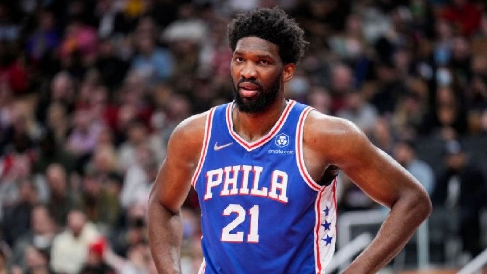 Imagen de archivo de Joel Embiid durante un partido de Sixers