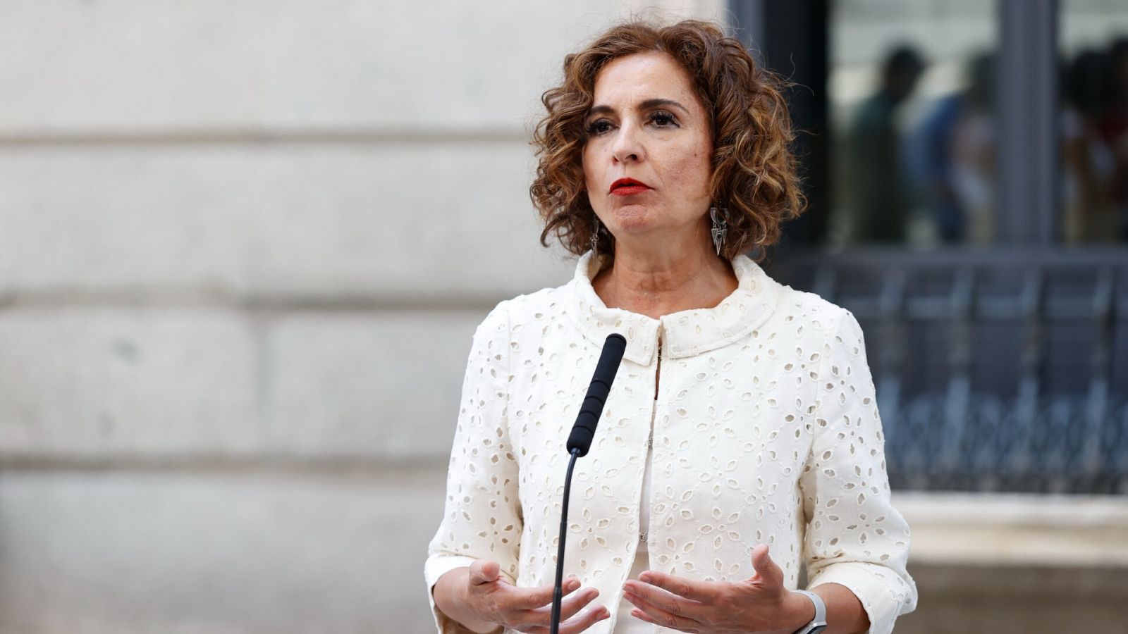  La ministra de Hacienda, María Jesús Montero