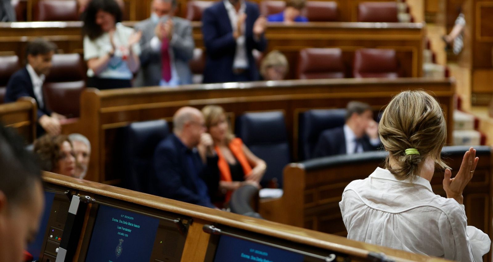 Una imagen del debate sobre el estado de la nación 2022 en el Congreso de los Diputados.