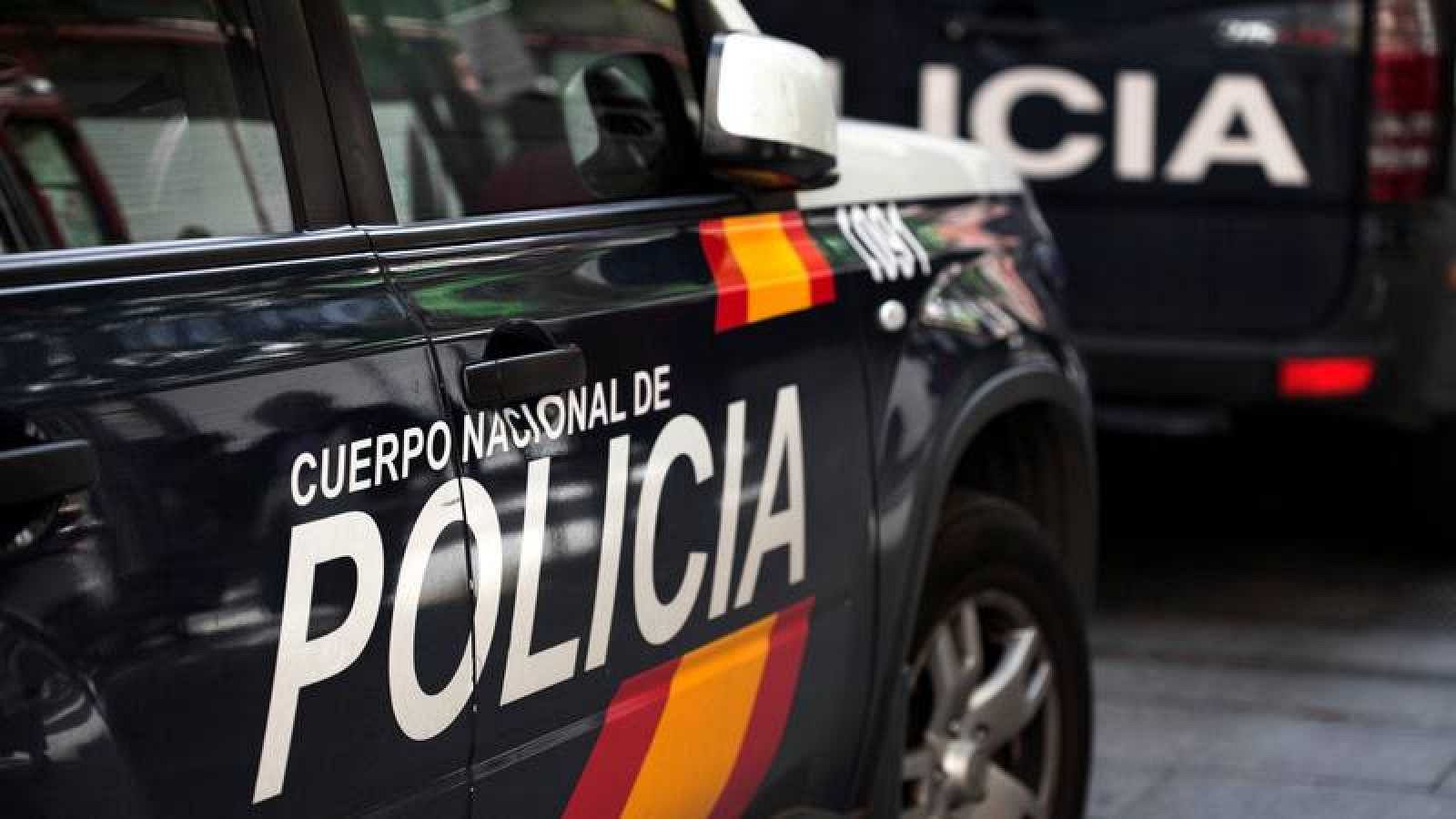 Detalle de un vehículo de la Policía Nacional