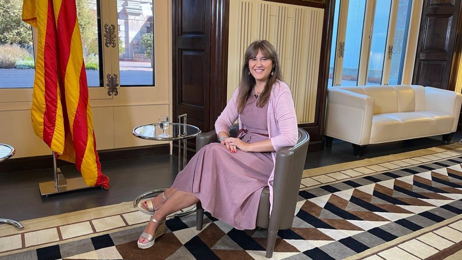 Laura Borràs convidada a l'últim programa de la temporada l''Aquí parlem'