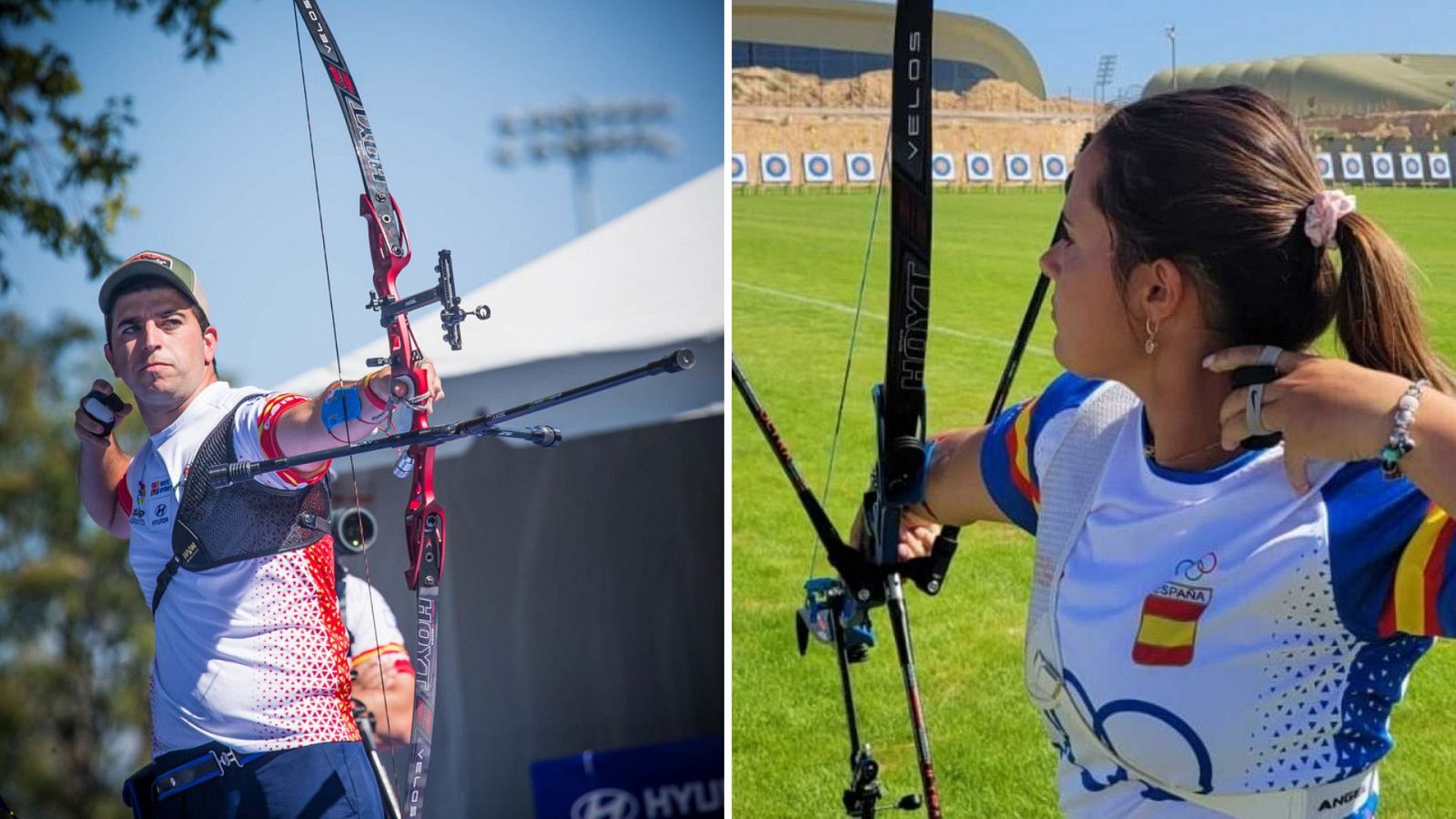 Miguel Alvariño y Leyre Fernández, estrellas del Campeonato de España de tiro con arco.