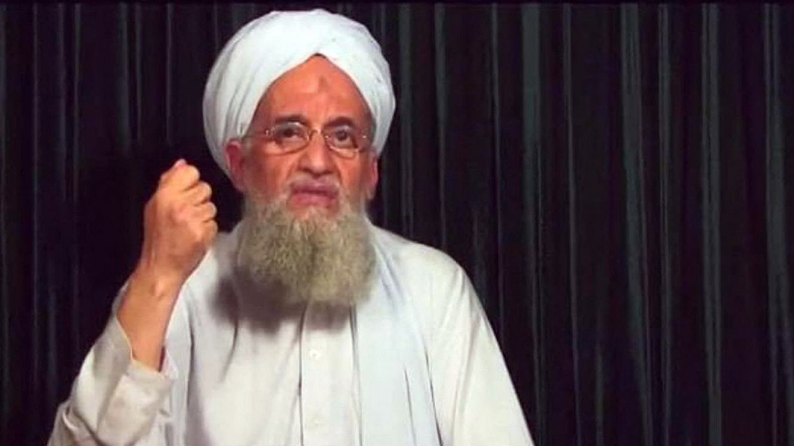 Al Zawahiri en un vídeo con motivo de los 20 años de los atentados del 11-S