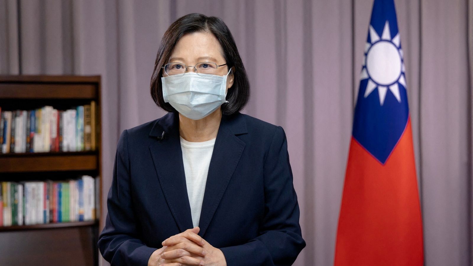 La presidenta de Taiwán, Tsai Ing-wen.