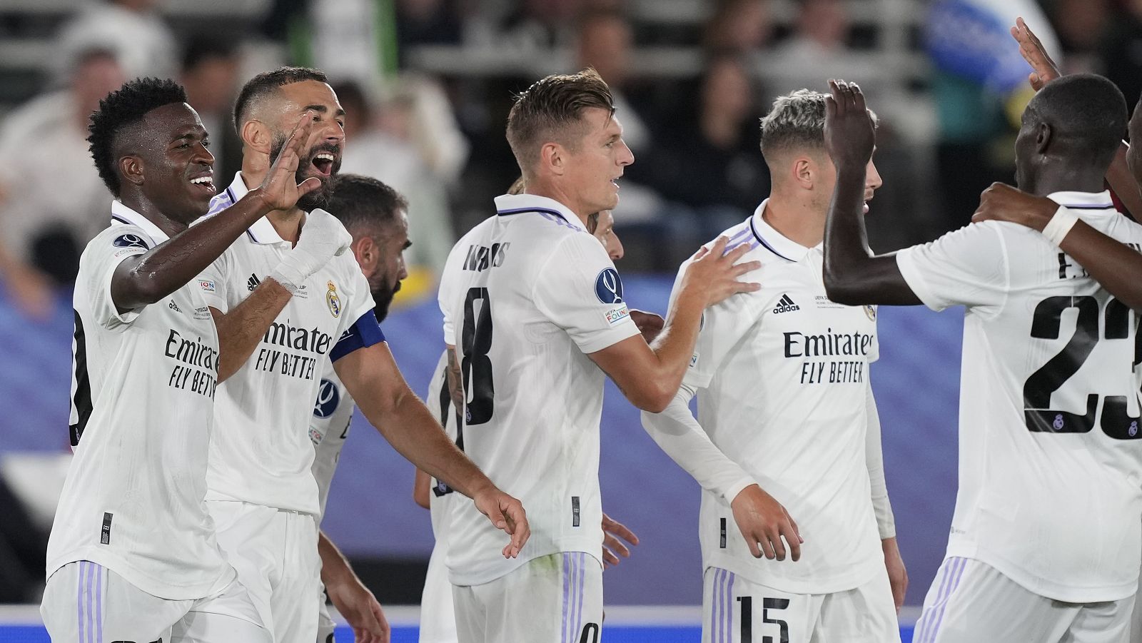  El Real Madrid conquista la quinta Supercopa de Europa cinco años después