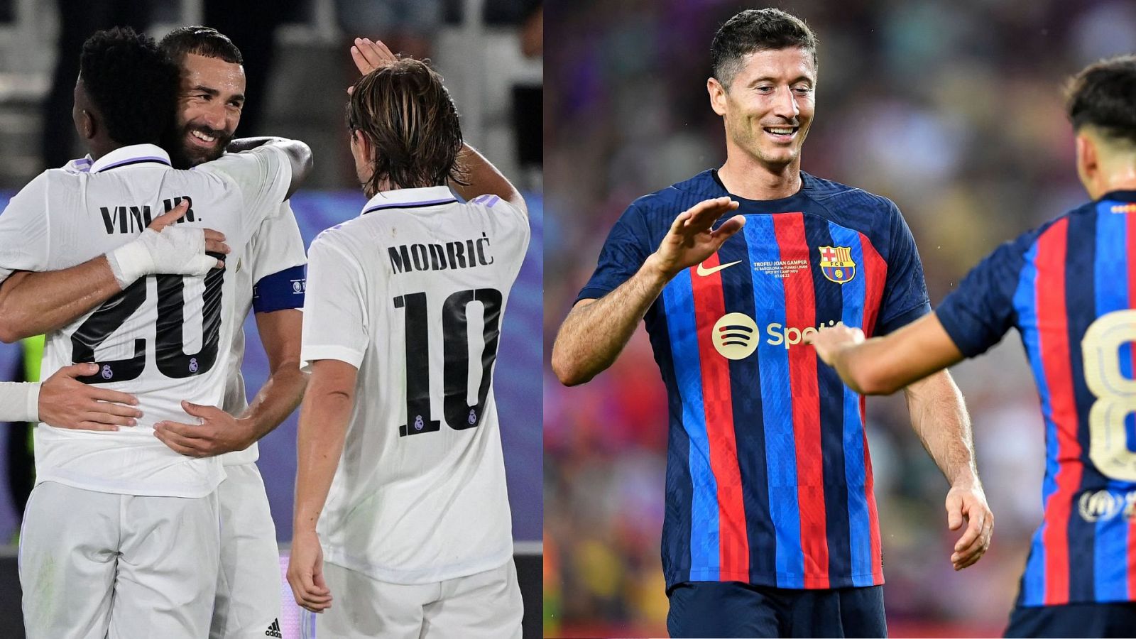 Real Madrid y Barcelona, candidatos al título de LaLiga 2022-2023.