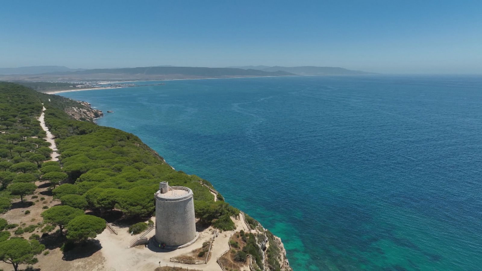  Vista de Barbate, en la Torre del Tajo