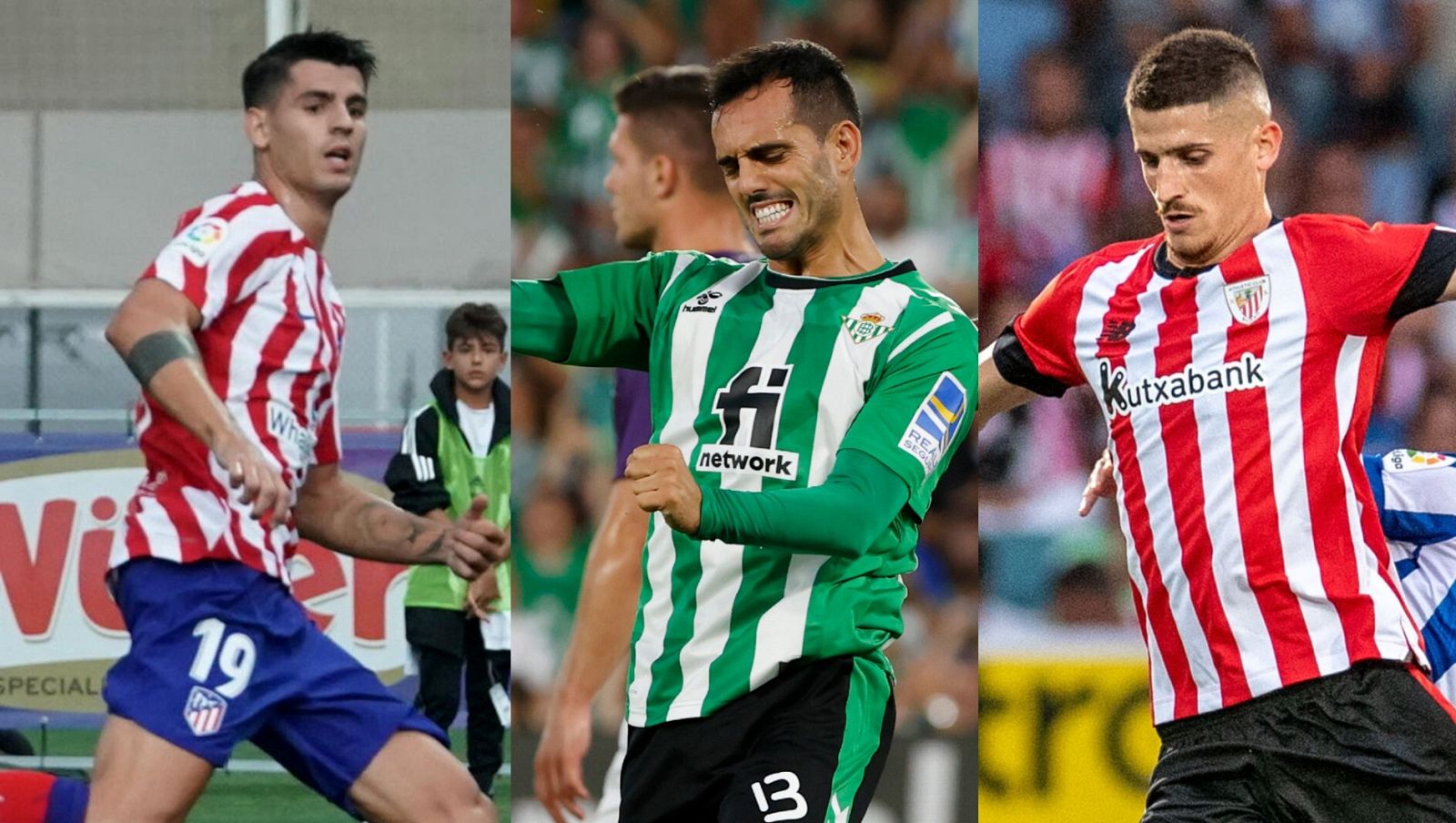 Atlético, Betis y Athletic debutan en LaLiga.