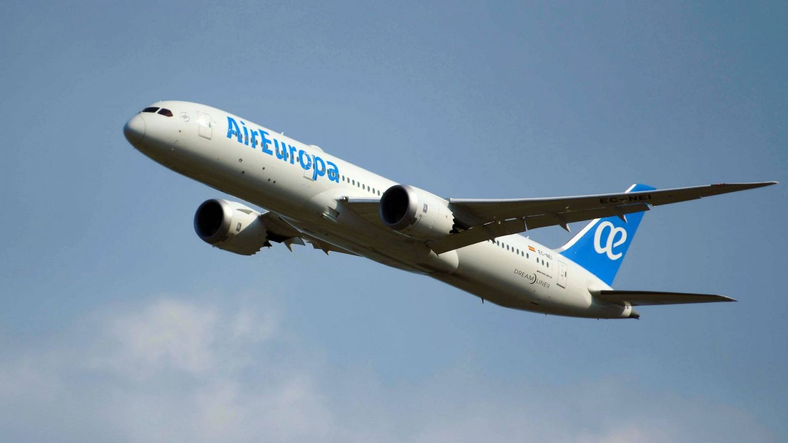 Imagen de archivo de un avión de Air Europa