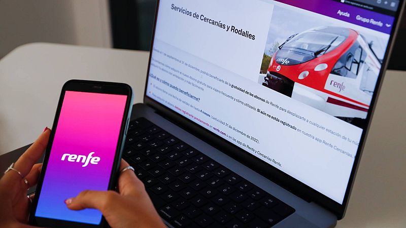 Renfe ya ha abierto el registro en su web y aplicación para solicitar los abonos gratuitos