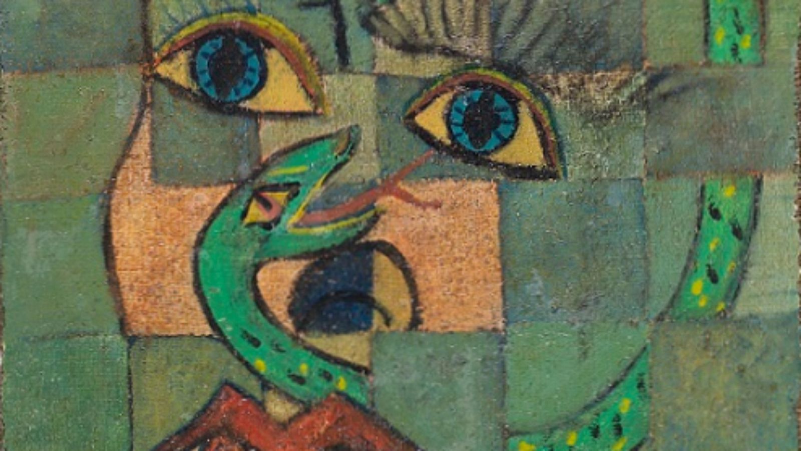 Recorte de 'El ojo de la serpiente', probable obra de Picasso que se encuentra en estudio para confirmar su autoría