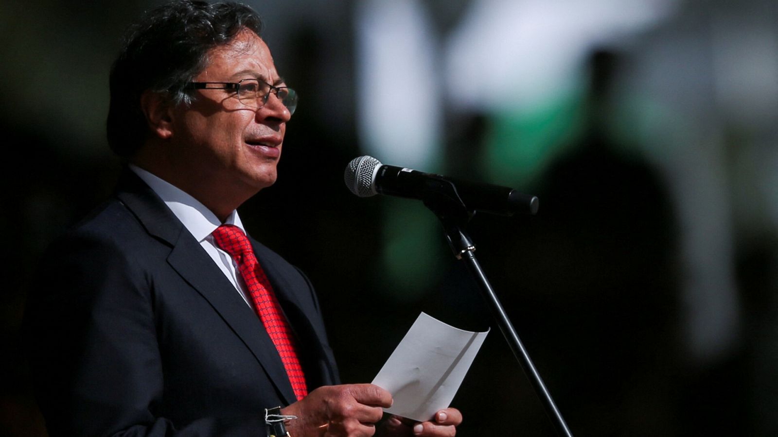 Una imagen del presidente de Colombia, Gustavo Petro. 
