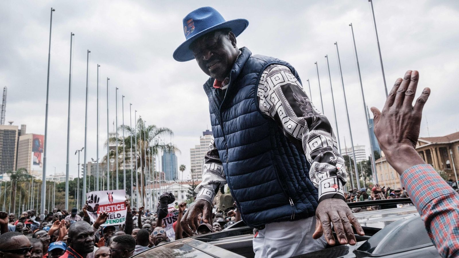 El ex primer ministro y líder de la oposición en Kenia, Raila Odinga.