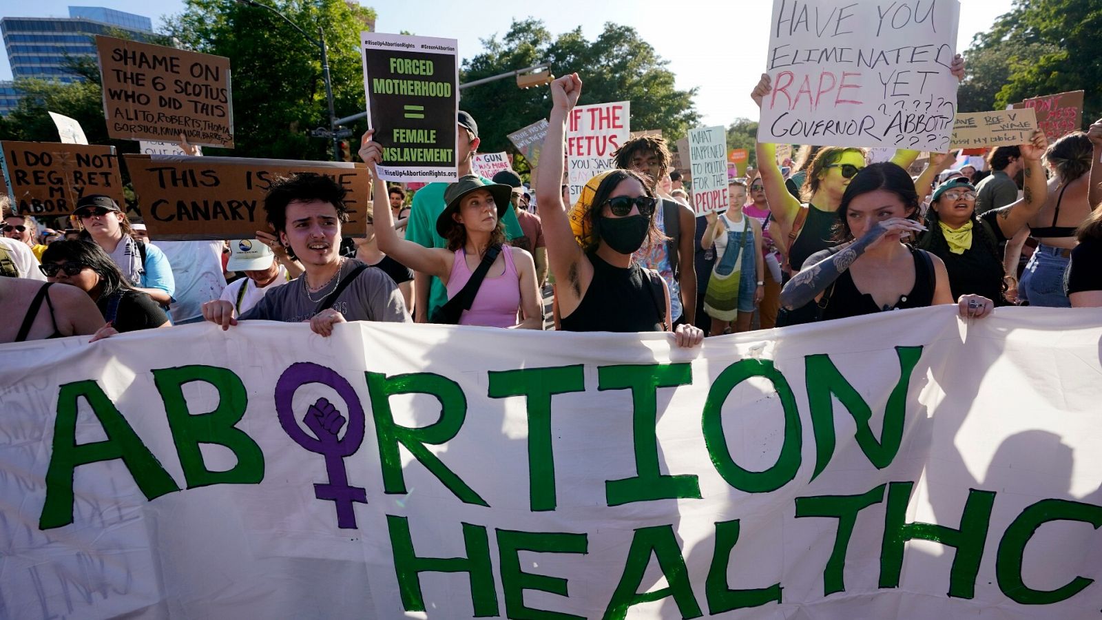 Archivo: manifestación a favor del aborto en Austin, Texas. Foto: AP Photo/Eric Gay