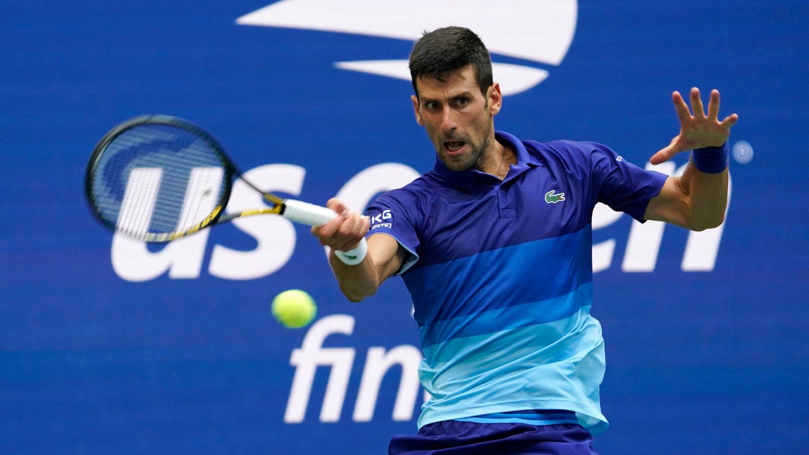 Djokovic, durante un partido del US Open del año pasado