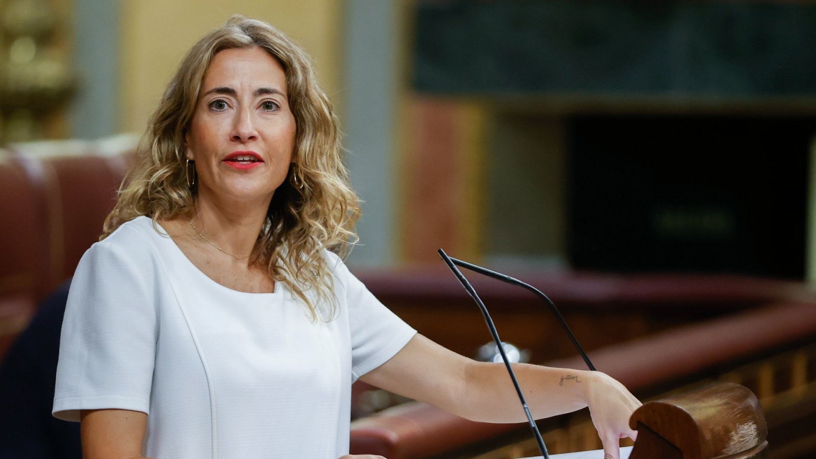 La ministra de Transportes, Raquel Sánchez