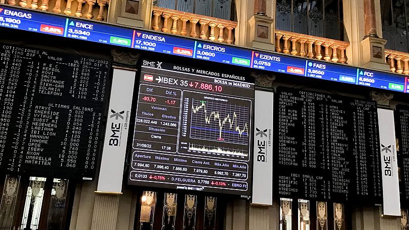 La Bolsa española ha bajado este miércoles un 1,17%