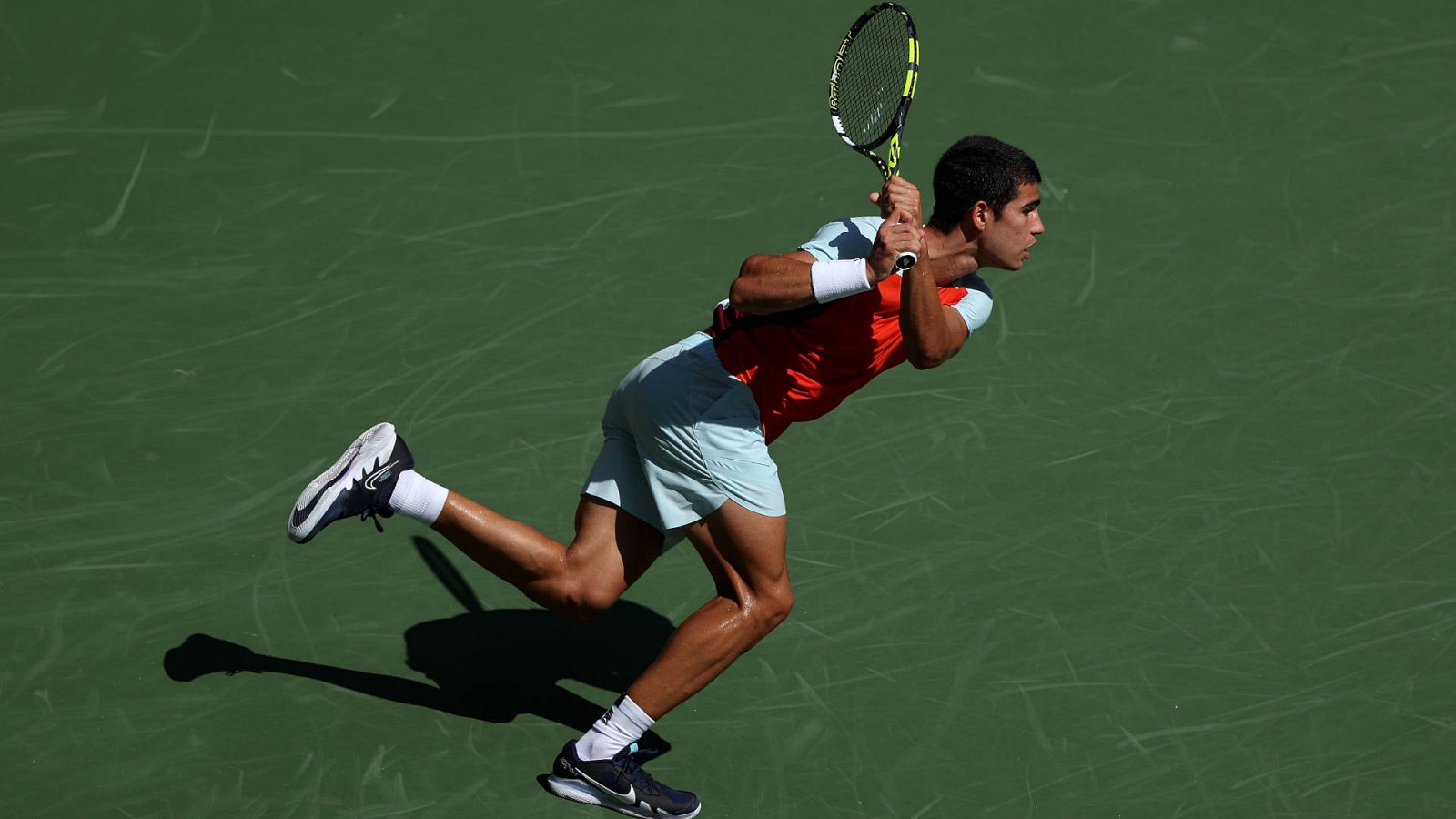 Carlos Alcaraz, en el US Open