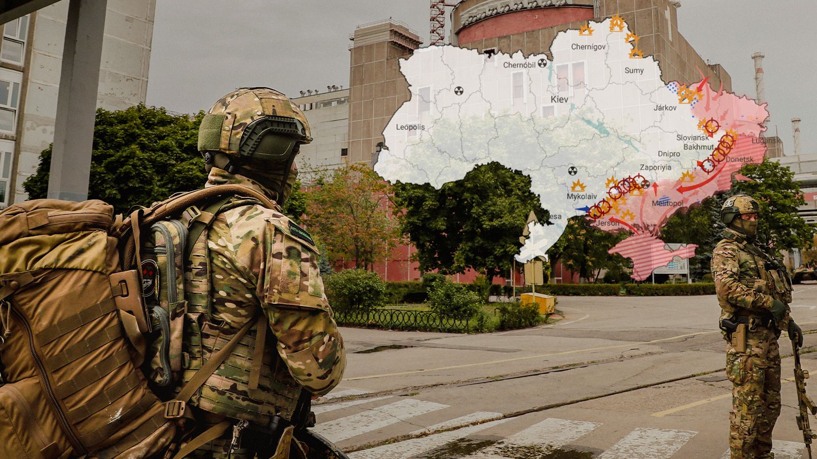 Los mapas de la 28ª semana de la guerra en Ucrania