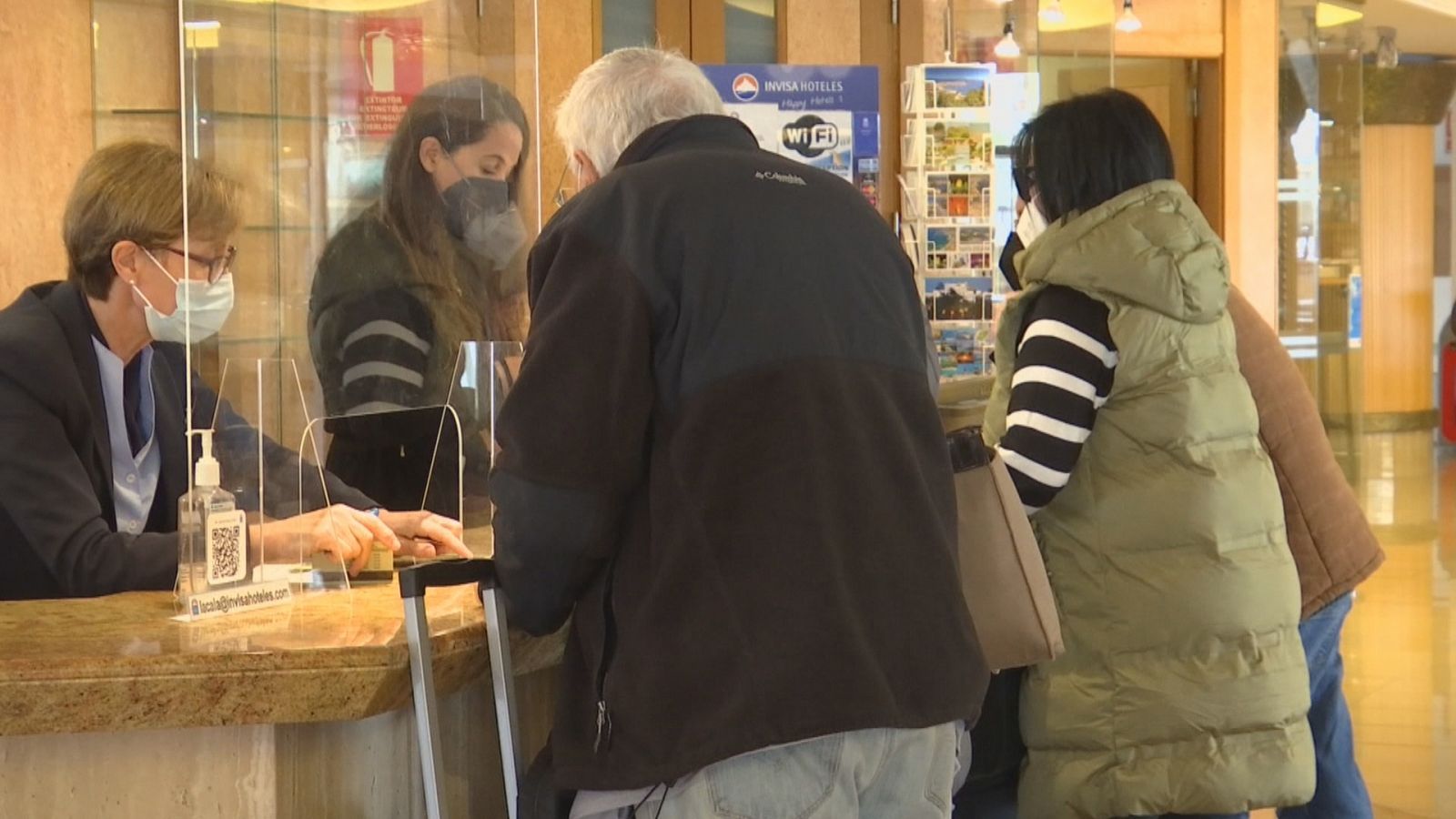 Turistes de l'Imserso gaudint del viatge a Mallorca