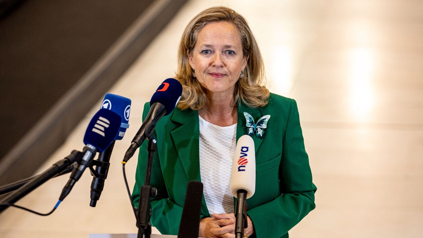 La vicepresidenta primera y ministra de Asuntos Económicos, Nadia Calviño, en una imagen de archivo