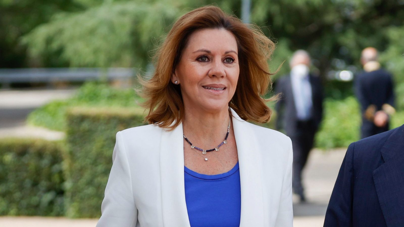 La expresidenta de Castilla-La Mancha y exministra María Dolores de Cospedal