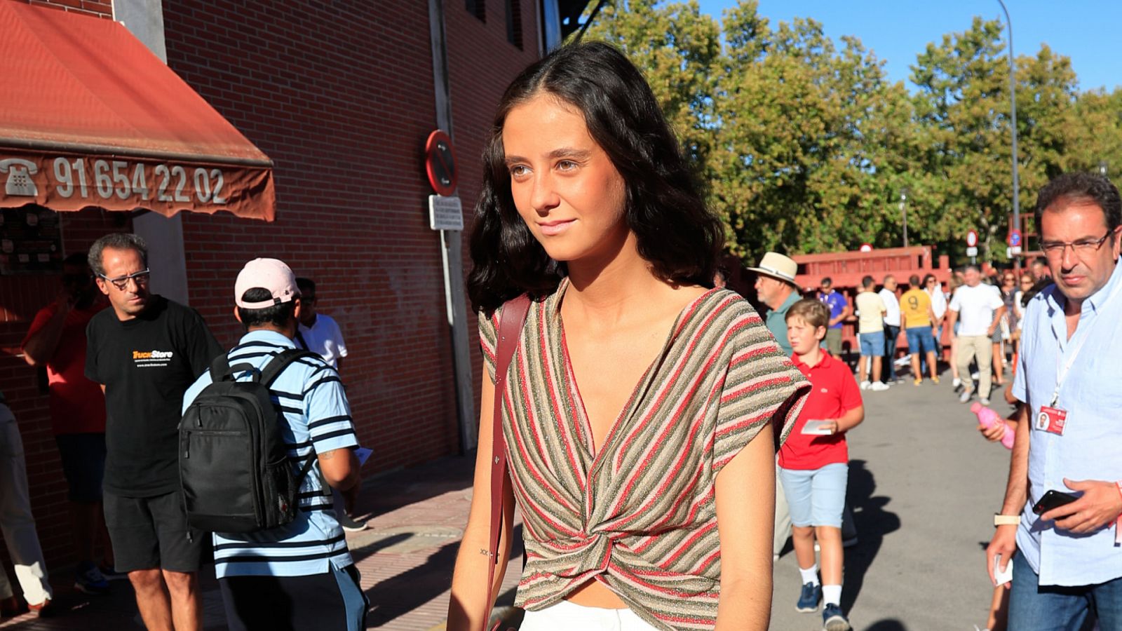 Imagen de Victoria Federica en la fiestas de San Sebastián de los Reyes