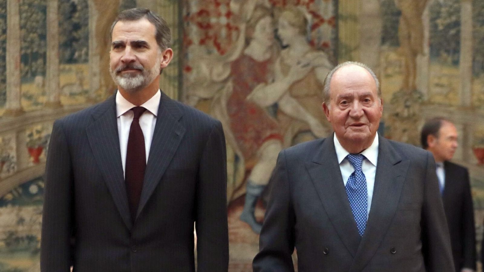 Juan Carlos I y Felipe VI: segundo reencuentro en Londres tras la marcha  del emérito a Abu Dabi y máxima expectación