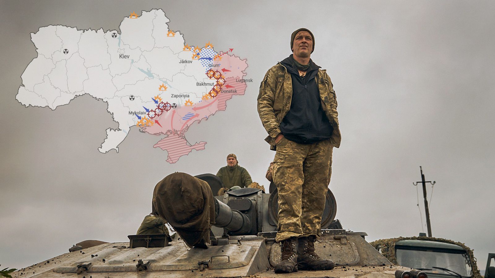 Ucrania continúa con su contraofensiva tras recuperar casi toda la región de Járkov