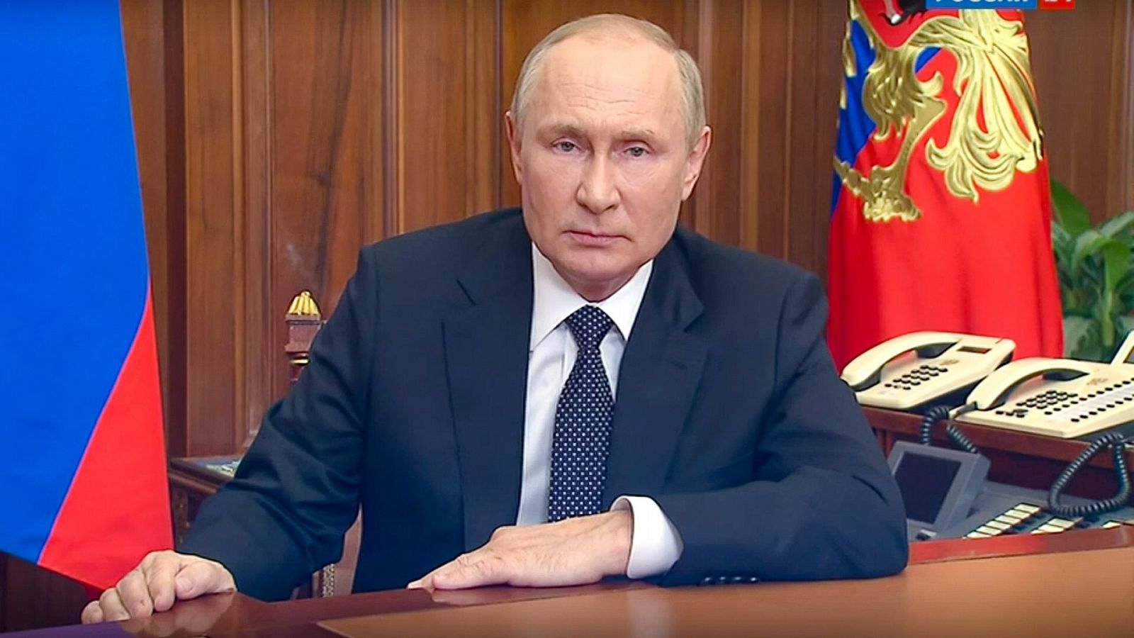 Vladímir Putin anuncia la "movilización parcial" de la población en un discurso televisado