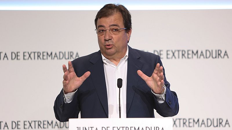 El presidente extremeño, Guillermo Fernández Vara