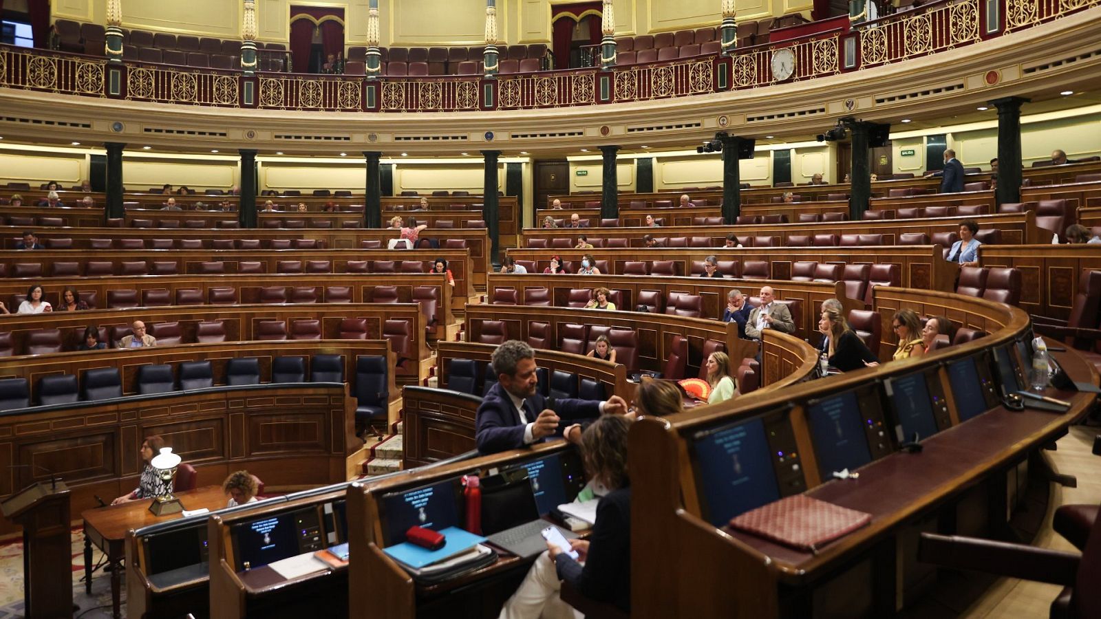 Vista general del Congreso de los Diputados