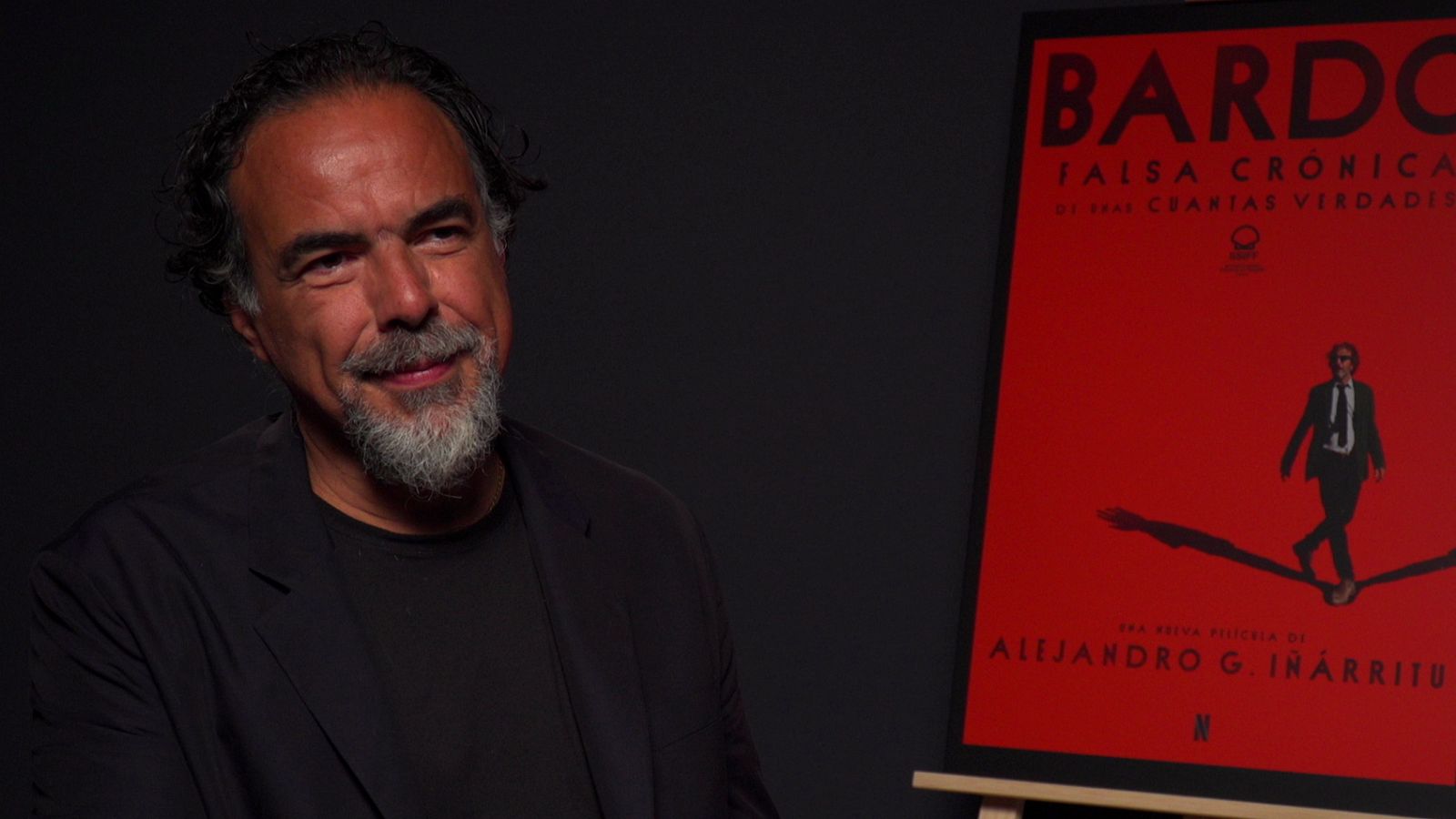 Alejando G. Iñárritu, durante la entrevista en el Festival de San Sebastián.